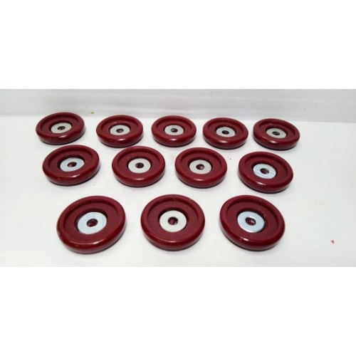 WSB Professional bases Clear Dark Crimson