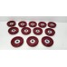 WSB Professional bases Clear Dark Crimson