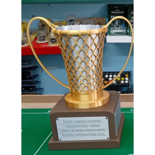 1/1 FIBA EUROLEAGUE TROPHY PANATHINAIKOS WINNER 2000 SALONICA