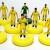 Subbuteo Andrew Table Soccer Astana 2017-18 on Classic Hasbro bases