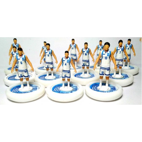 Subbuteo Andrew  Table Soccer Greece (HELLAS) Eurobasket 1987 Winners limited edition team on WSB Professional Bases