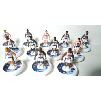 Subbuteo Andrew Table Soccer Limited edition U.S.A Basketball Olympic Games 1982 DREAM TEAM on WSB Professional Bases