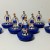 Subbuteo Andrew Table Soccer Egaleo 2004-2005 on classic Hasbro bases