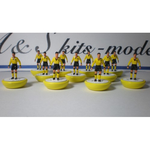 Subbuteo Andrew Table Soccer Fostiras Athens 1967 on Lightweight  bases