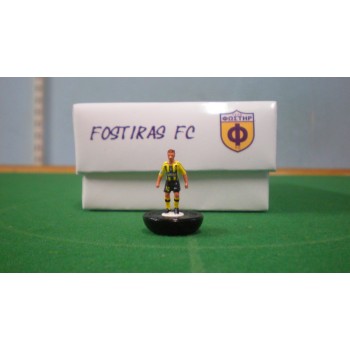 Subbuteo Andrew Table Soccer Fostiras 2014-15 on classic Hasbro bases