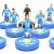 Subbuteo Andrew Table Soccer Lamia FC 2018-19 on WSB Professional bases