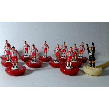 Subbuteo Andrew Table Soccer Paniliakos 1995-1996 on Classic Hasbro Bases
