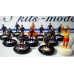 Subbuteo Andrew Table Soccer Panionios 2016-2017 Third kit on WSB Professional Bases