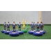 Subbuteo Andrew Table Soccer Skoda Xanthi 2004 away kit on Classic Hasbro Bases