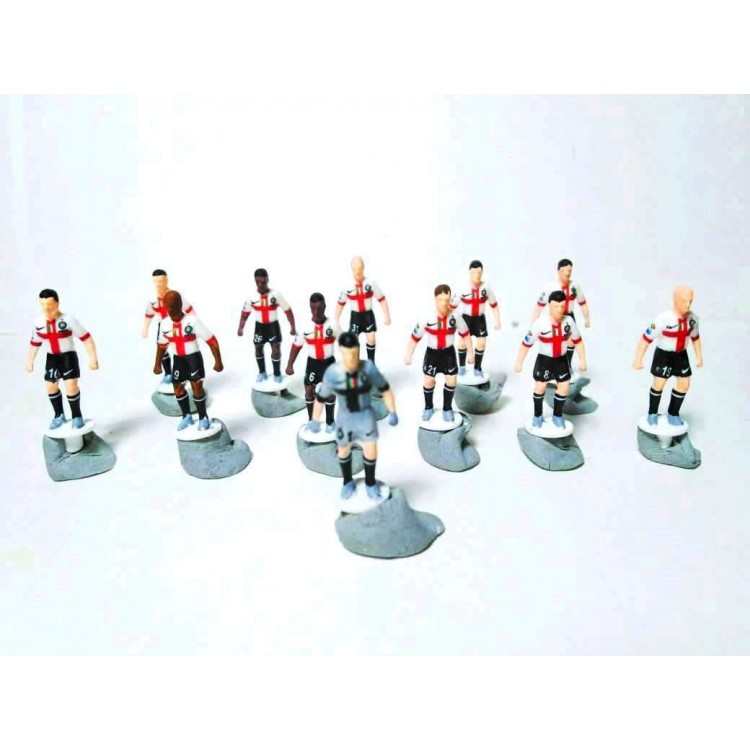 Subbuteo Inter 2008/09 - Equipe Complète - Jeu De Football Vintage