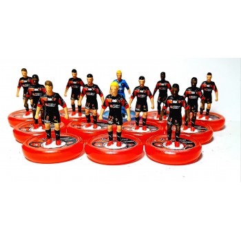 Subbuteo Andrew Table Soccer Midtjylland 2024-25 Champions League edition on WSB Professional bases