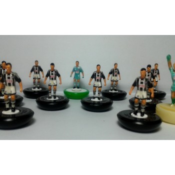 Subbuteo Andrew Table Soccer Partizan Belgrade 2015-2016 on Classic Hasbro Bases