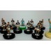Subbuteo Andrew Table Soccer Partizan Belgrade 2015-2016 on Classic Hasbro Bases