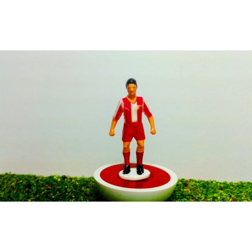 Subbuteo Andrew  Table Soccer Red Star Belgrade 1990-1991 Champions Cup Winner on Lightweight Bases