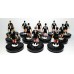 Subbuteo Andrew Table Soccer Athletic Bilbao 2007-08 with Lion away kit on classic Hasbro bases