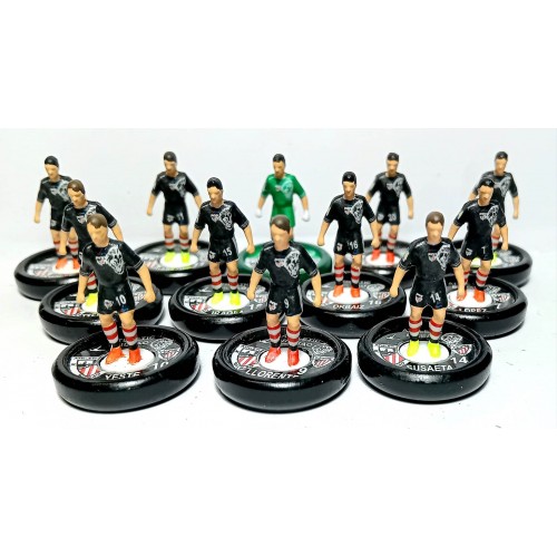 Subbuteo Andrew Table Soccer Athletic Bilbao 2007-08 away kit on WSB Professional bases