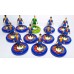 Subbuteo Andrew Table Soccer FC Barcelona 2014-15 Champions League Winners on WSB Professional bases