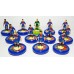 Subbuteo Andrew Table Soccer FC Barcelona 2014-15 Champions League Winners on WSB Professional bases