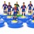 Subbuteo Andrew Table Soccer Barcelona 2014-15 Champions League Winners on Classic Hasbro bases