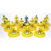Subbuteo Andrew Table Soccer Barcelona 2018-19 away kit on WSB Professional bases