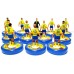 Subbuteo Andrew Table Soccer FC Barcelona 2019-2020 away kit on WSB Professional bases