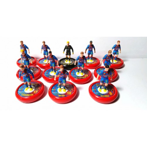 Subbuteo Andrew Table Soccer FC Barcelona 2019-2020 Champions League kit on RSB Professional bases