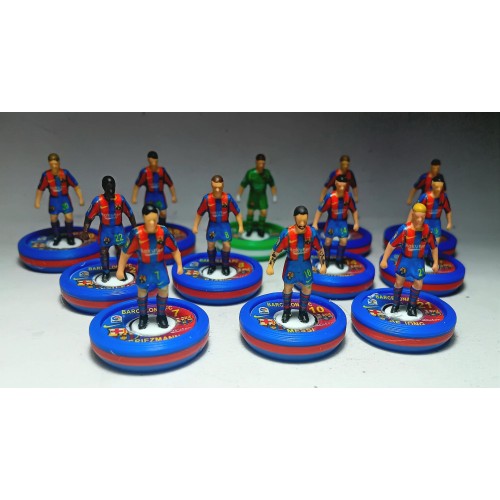 Subbuteo Andrew Table Soccer Barcelona 2020-21 on WSB Professional bases