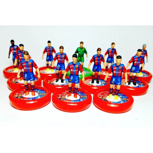 Subbuteo Andrew Table Soccer Barcelona 2023-24 on WSB Professional bases