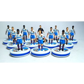 Subbuteo Andrew Table Soccer FC Barcelona away kit 2023-24 on WSB Professional bases