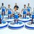 Subbuteo Andrew Table Soccer FC Barcelona away kit 2023-24 on WSB Professional bases