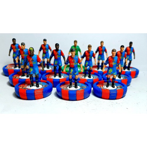 Subbuteo Andrew Table Soccer Barcelona 2024-25 on WSB Professional bases
