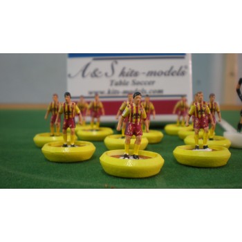 Subbuteo Andrew Table Soccer Barcelona Catalunya 2013-2014 on WSB Professional Bases