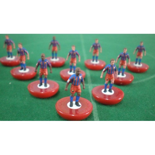 Subbuteo Andrew Table Soccer Barcelona 2005-2006 on Classic Hasbro bases