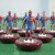 Subbuteo Andrew Table Soccer Barcelona 2008-2009 on Hasbro bases