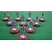 Subbuteo Andrew Table Soccer Barcelona 2008-2009 on Hasbro bases