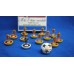 Subbuteo Andrew Table Soccer Barcelona Catalunya 2014-2015 on Lightweight bases