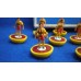 Subbuteo Andrew Table Soccer Barcelona Catalunya 2014-2015 on Lightweight bases