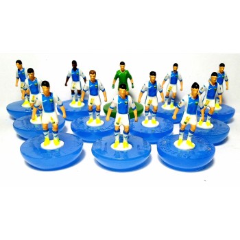 Subbuteo Andrew Table Soccer Leganes 2017-18 on classic Hasbro bases