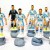 Subbuteo Andrew Table Soccer Real Madrid 2017-18 only 12 figures,no bases,no box