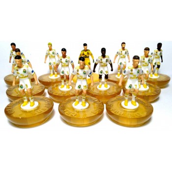 Subbuteo Andrew Table Soccer Real Madrid 2019-20 on Classic Hasbro golden bases