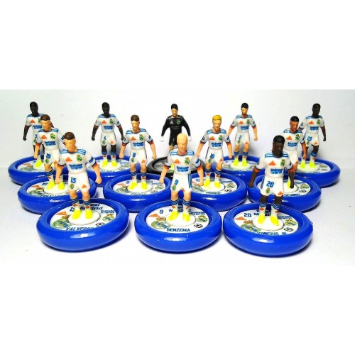 Subbuteo Andrew Table Soccer Real Madrid 2021-22 Champions League Winners on WSB Professional bases