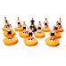 Subbuteo Andrew Table Soccer Valencia 2016-17 away kit on classic Hasbro bases