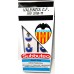 Subbuteo Andrew Table Soccer Valencia away 2018-19 on Classic Hasbro bases