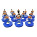 Subbuteo Andrew Table Soccer Valencia away 2018-19 on Classic Hasbro bases