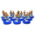 Subbuteo Andrew Table Soccer Valencia away 2018-19 on Classic Hasbro bases