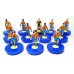Subbuteo Andrew Table Soccer Valencia away 2018-19 on Classic Hasbro bases