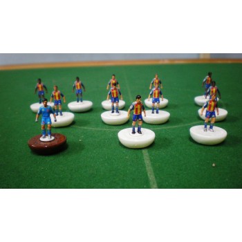 Subbuteo Andrew Table Soccer Valencia 2016-2017 on classic Hasbro Bases