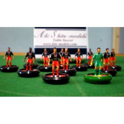 Subbuteo Andrew Table Soccer Valencia 2014-15 3rd Jersey on RSB Professional Bases