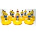 Subbuteo Andrew Table Soccer Villarreal 2004-05 on classic Hasbro bases