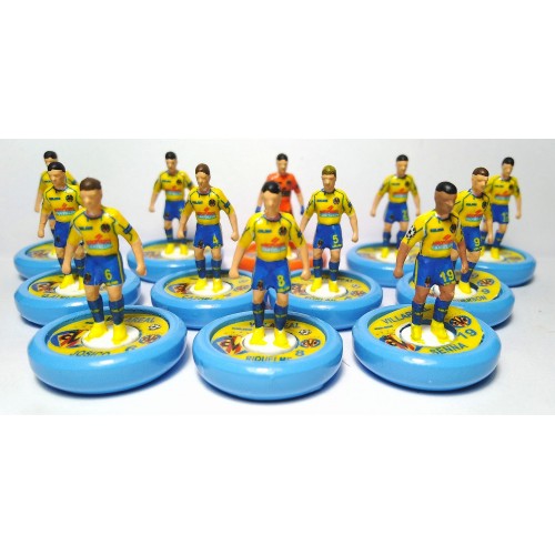 Subbuteo Andrew Table Soccer Villarreal 2004-05 on WSB Professional bases